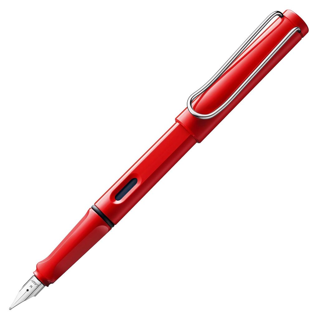Stylo à cartouches LAMY safari rouge brillant M (moyen) Image du produit 