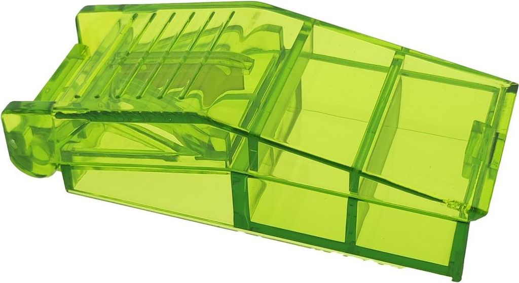 Praktischer Pillenteiler Tablettenschneider Grün-Transparent - Idealer Medikamentenspalter für präzise Dosierung