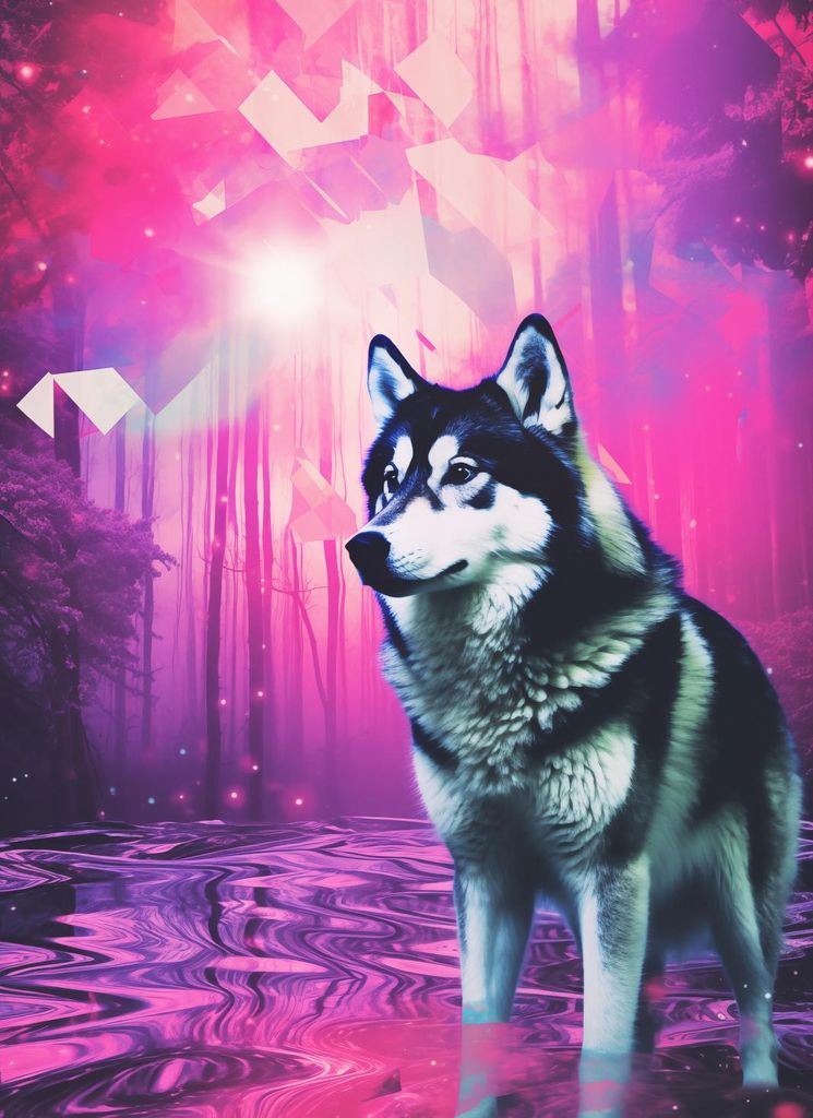 Plakat 40x55cm Wolfgeist