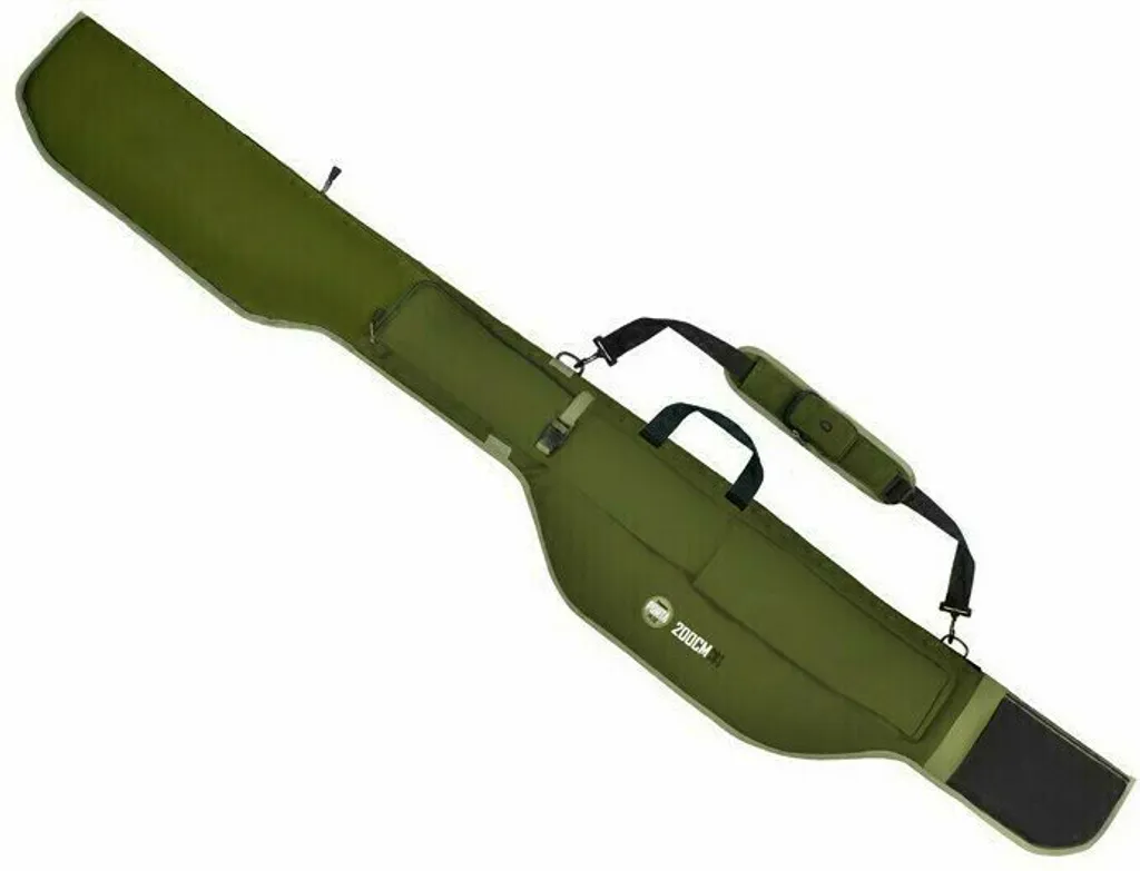 Delphin Porta Plus 200 cm Fourreau de Canne à Pêche Rigide Rembourré