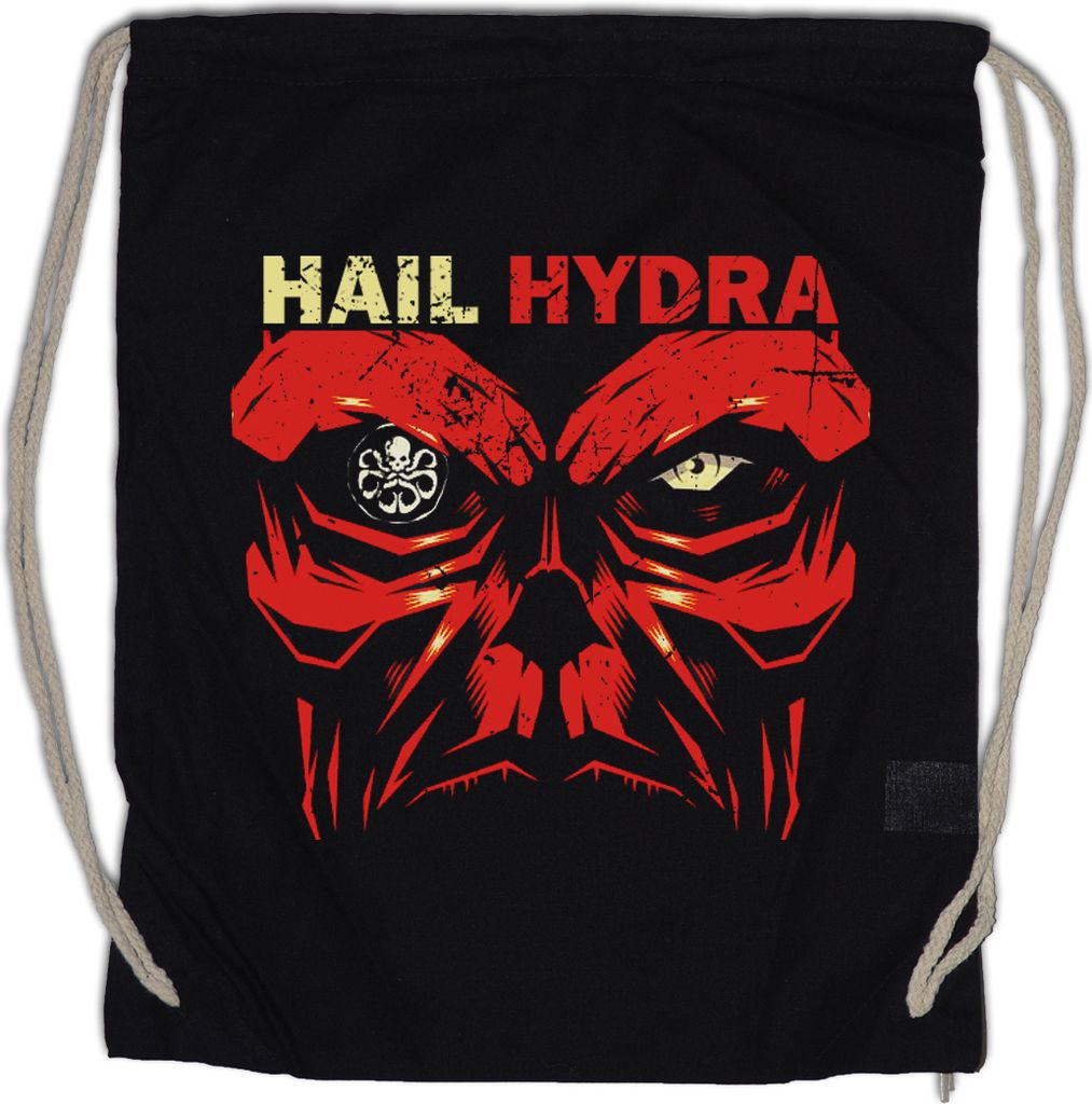 Urban Backwoods Hail Hydra, Turnbeutel, Farbe: Schwarz