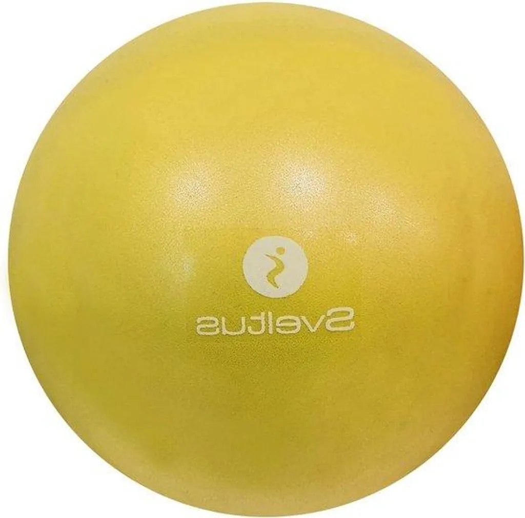 Ballon jaune pédagogique initiation au sport diamètre 20cm pour enfant