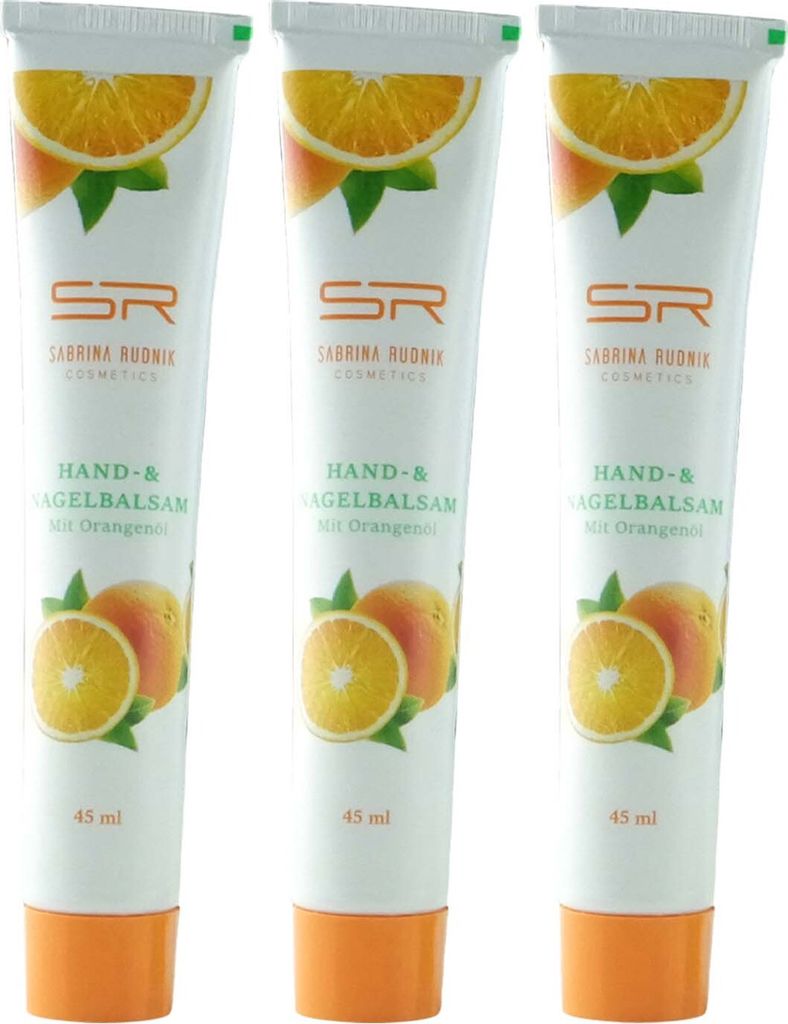 Feuchtigkeitsspendender Hand- & Nagelbalsam mit Orangenöl 3 Produktbild 