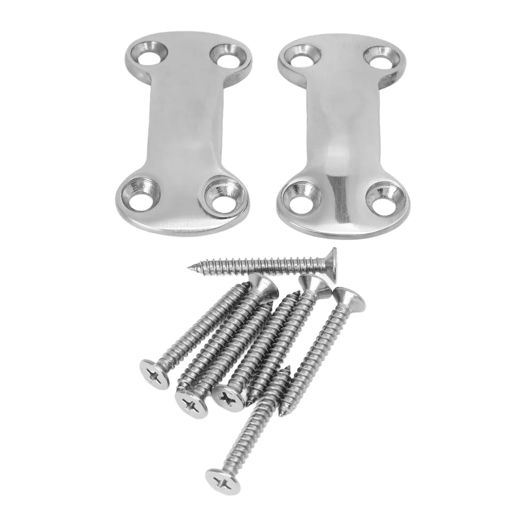 Piastra di fissaggio della fettuccia in acciaio inox, piastra di fissaggio in metallo, piastra di fissaggio dell'ancora di ancoraggio del pendente, piastra di pressione della fettuccia in acciaio inox, piastra di fissaggio della fettuccia, accessori dell'hardware