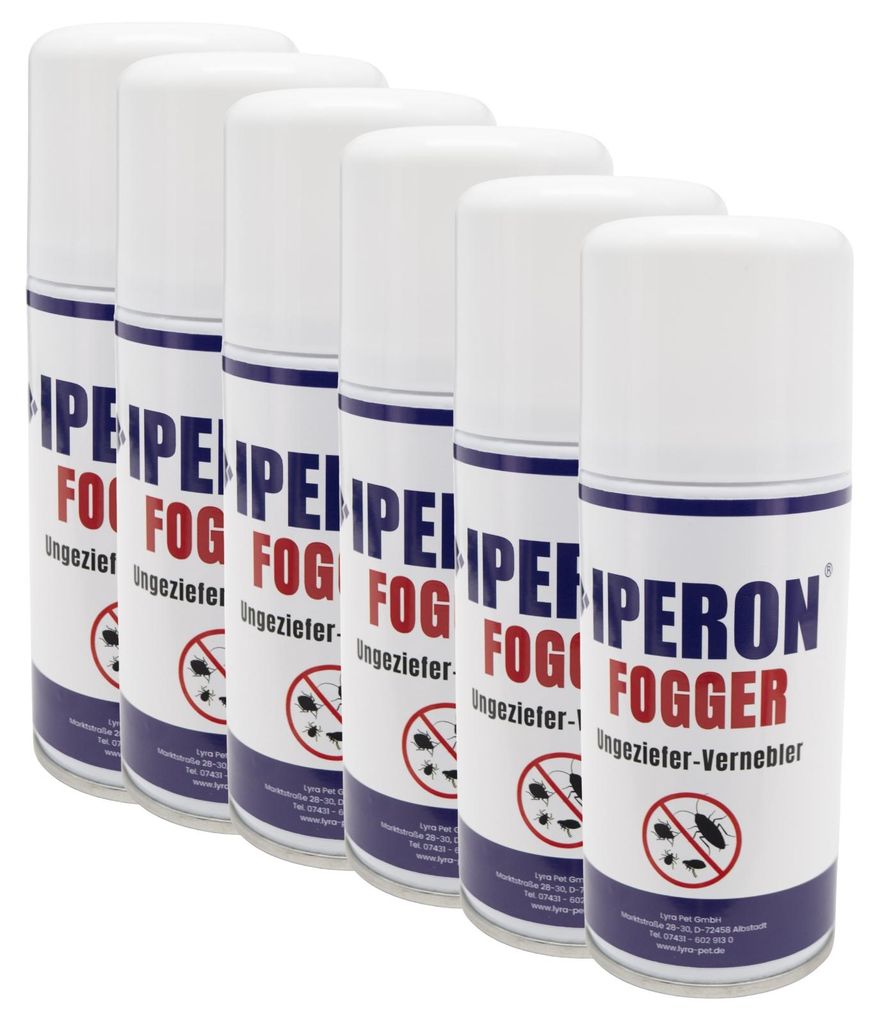 6 x 150 ml IPERON® Fogger Ungeziefer-Vernebler Produktbild 