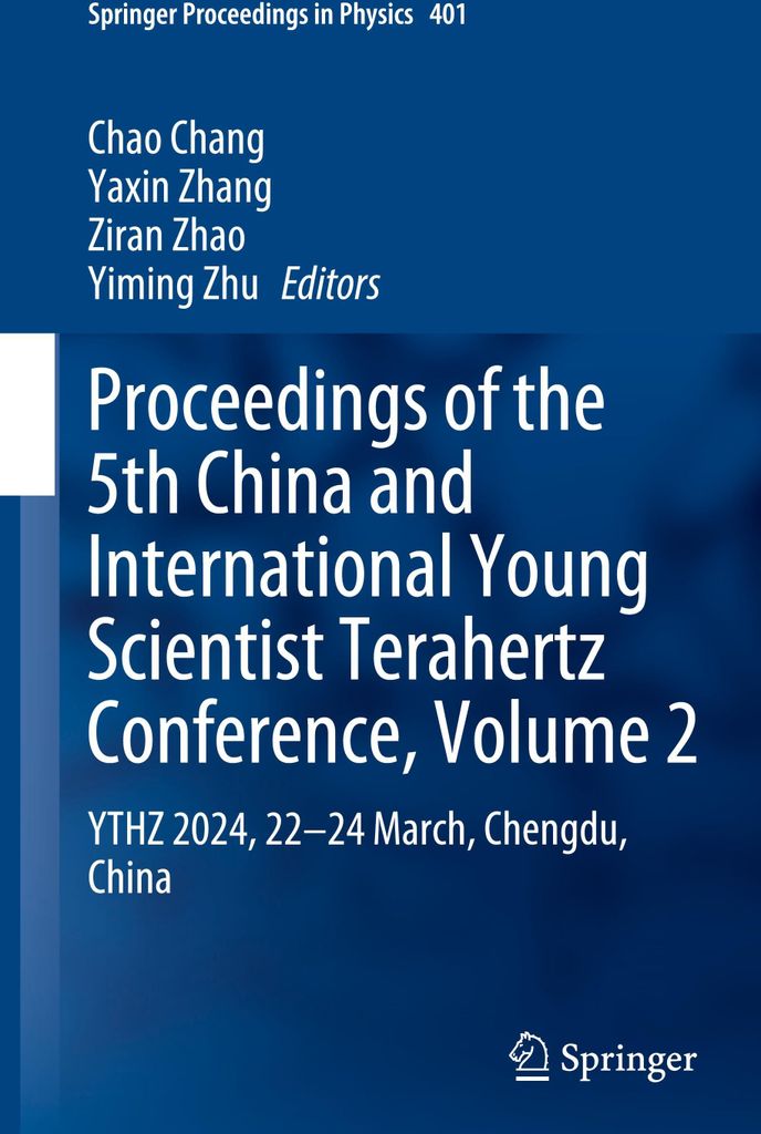 Proceedings of the 5th China and International Young Scientist Terahertz Conference, Volume 2