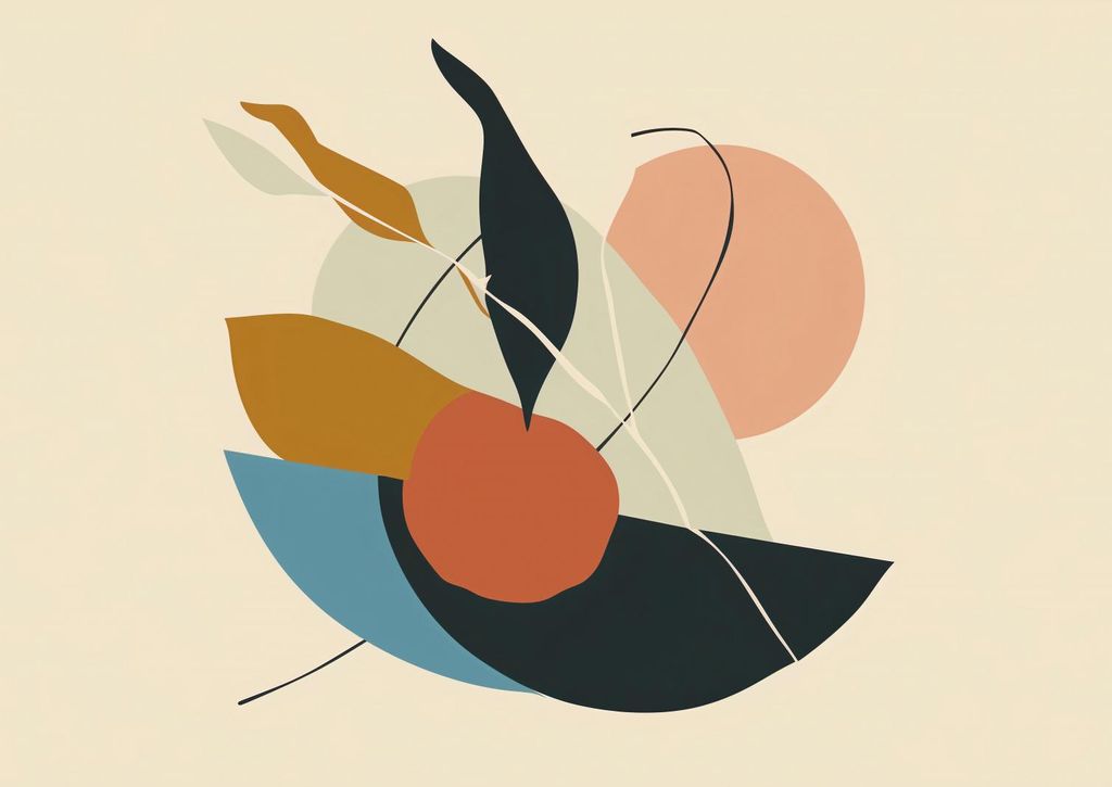 Plakat 59,4x42cm Organische Form