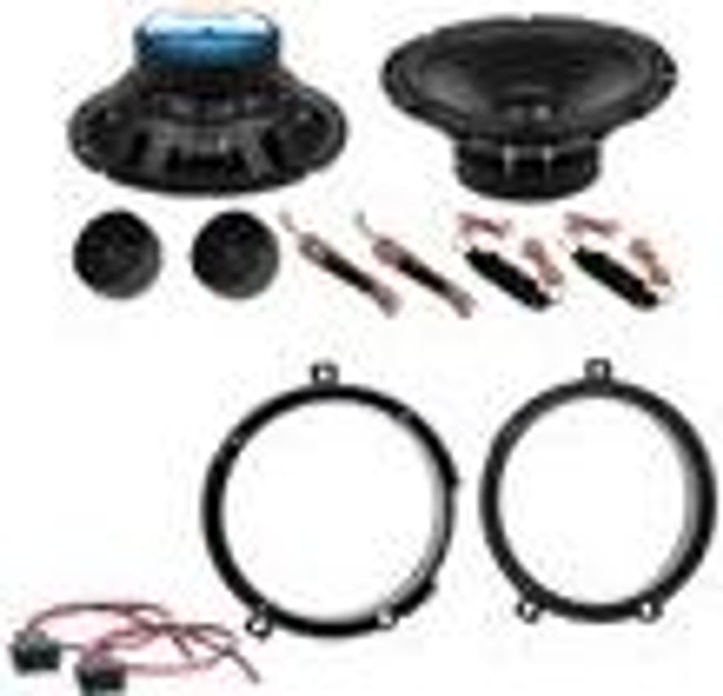 Crunch GTS-6.2C Lautsprecher Einbauset für Mercedes C Klasse W202 2 Wege vorne