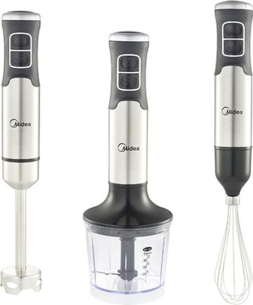 Tyčový mixér MIDEA MJ-BH1001W striebornej farby Obrázok produktu 
