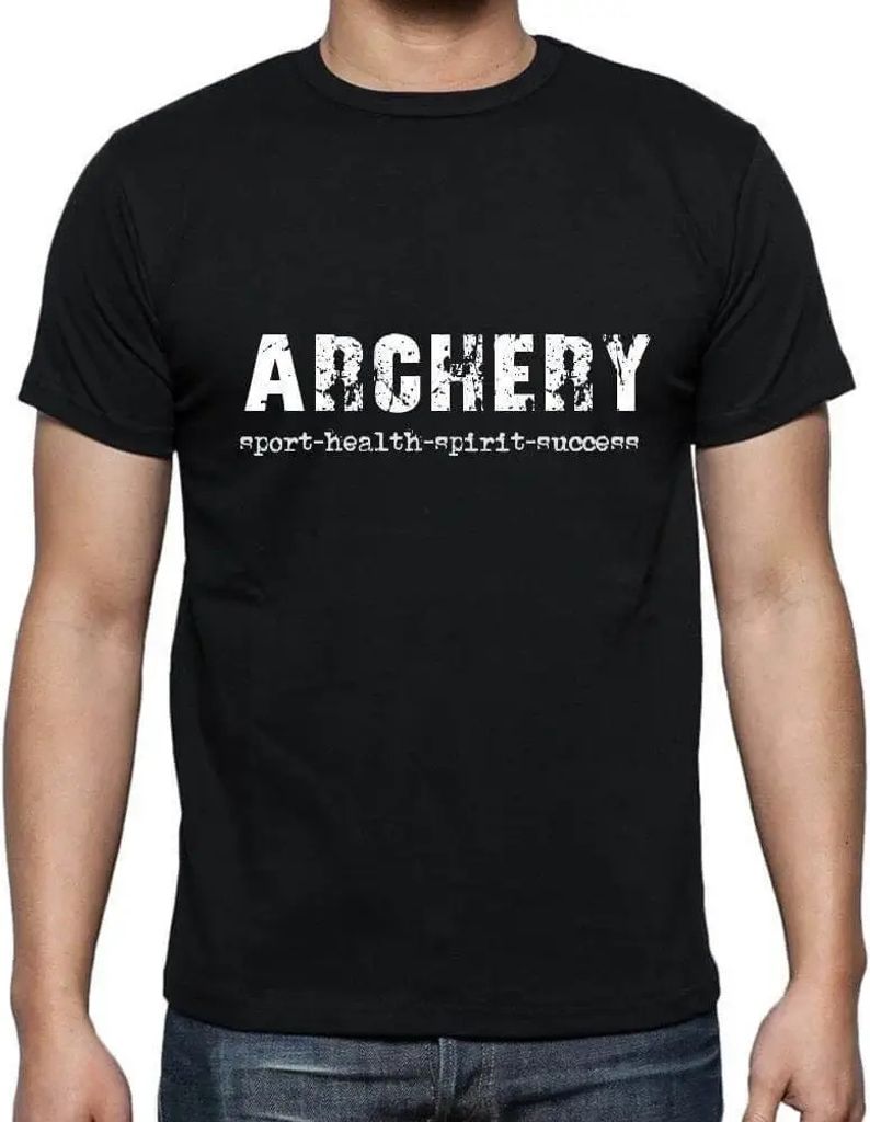 Herren Grafik T-Shirt Bogenschießen - Sport - Gesundheit - Geist - Erfolg – Archery Sport-Health-Spirit-Success – Öko-Verantwortlich Vintage ...
