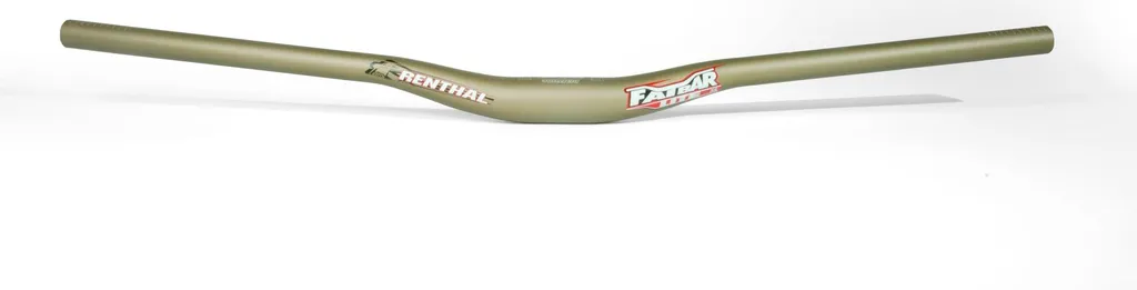 Cintre VTT Renthal Fatbar Lite Riser 760 mm Or en Aluminium Renforcé