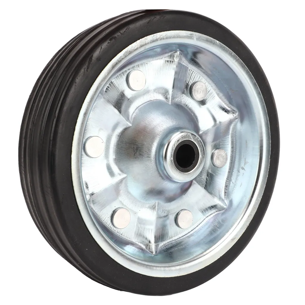Roue de remplacement RV increvable pour cric de remorque bloqué
