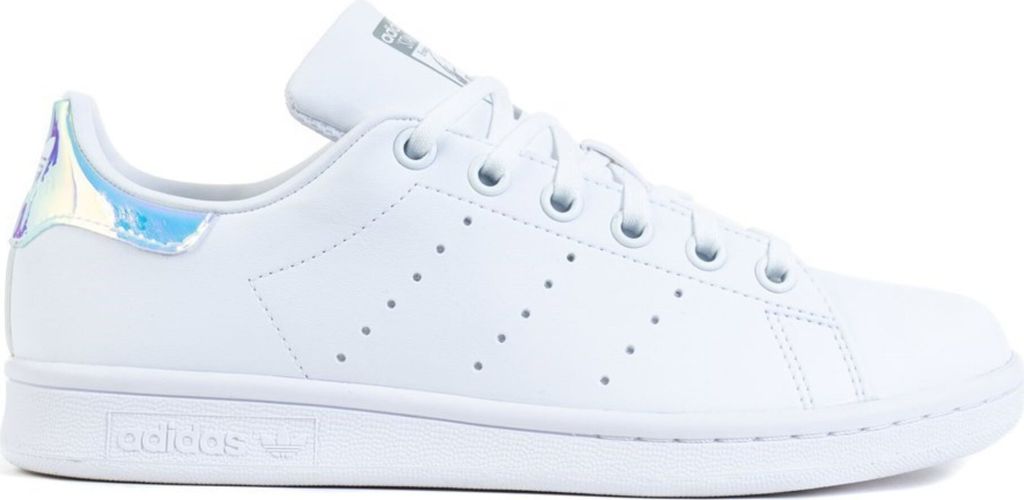 Adidas Stan Smith Jugend Vegane Primegreen Klassische Tennisschuhe Weiß Multi – 5 UK - 38 EU - 5,5 US / Weiß Multi