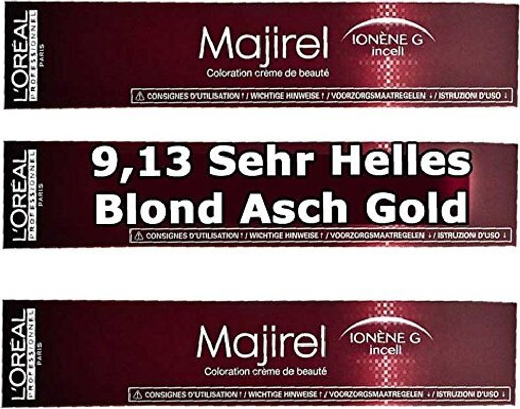 L’Oréal Paris Majirel 9.13, Blond, Very Light Beige Blonde, Produktbild 