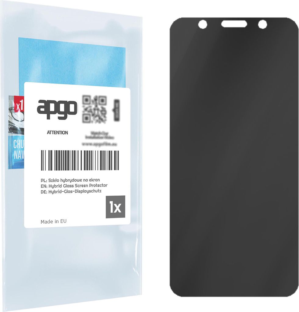 apgo Displayschutzglas Anti-Spähen Schutzglas für TP-Link Neffos C9A - Blickschutzglas Bildschirmschutz, 7H Hybrid Schutzglas mit Keramikbeschich...