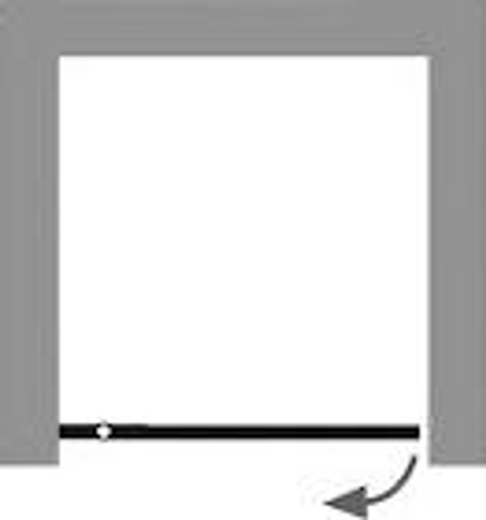 HSK 3310075-68-560 Favorit Plus Seitenwand Verkürzt zu Drephunkttür 750x1750mm Schwarz-Matt Carré Edelglasbeschichtung