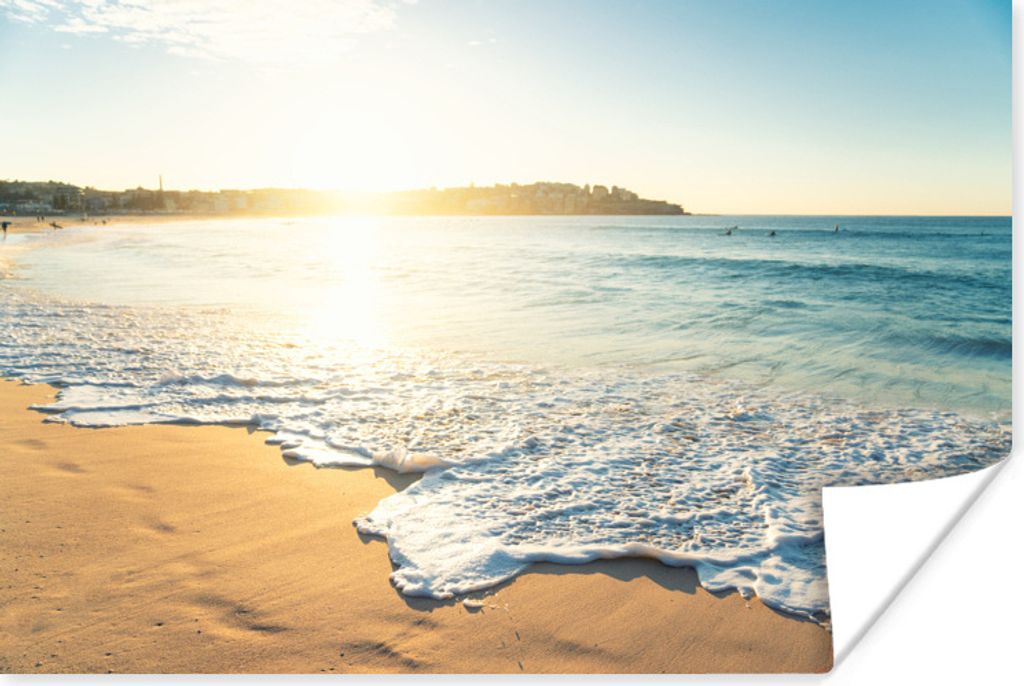 MuchoWow® Poster Sonne - Strand - Licht 120x80 cm - Bilder Produktbild 