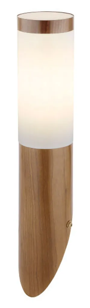 Offerta Applique Esterno Effetto Legno | Luce Giardino Impermeabile IP65
