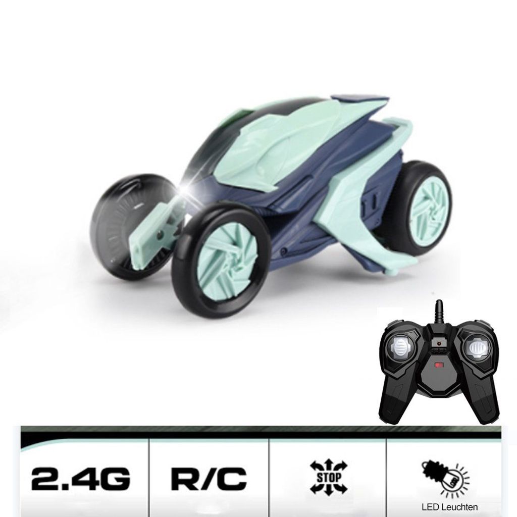 ZMH RC-Auto Ferngesteuertes Auto Spielzeug für Kinder 360°Grad Drehung (fernbedienung), Stunt 360°drehbar