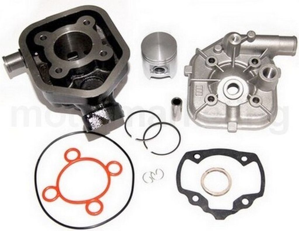 50 CCM Zylinder KIT KOLBEN Kopf KOMPLETT für Peugeot SPEEDFIGHT 1 I 2 II Wasser Zylinderkit