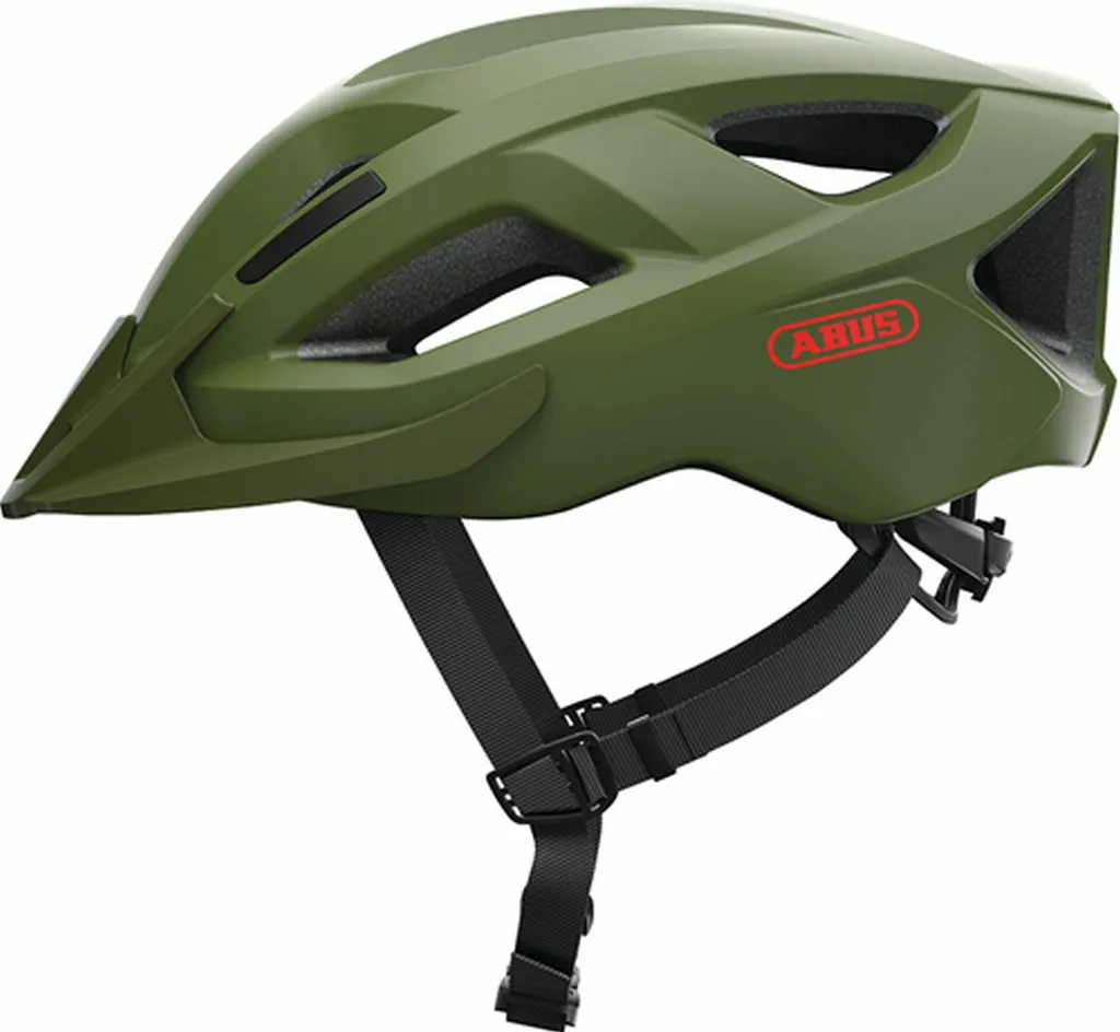 Casque ABUS Aduro 2.1 vert : ventilation optimale et réglage Zoom Ace