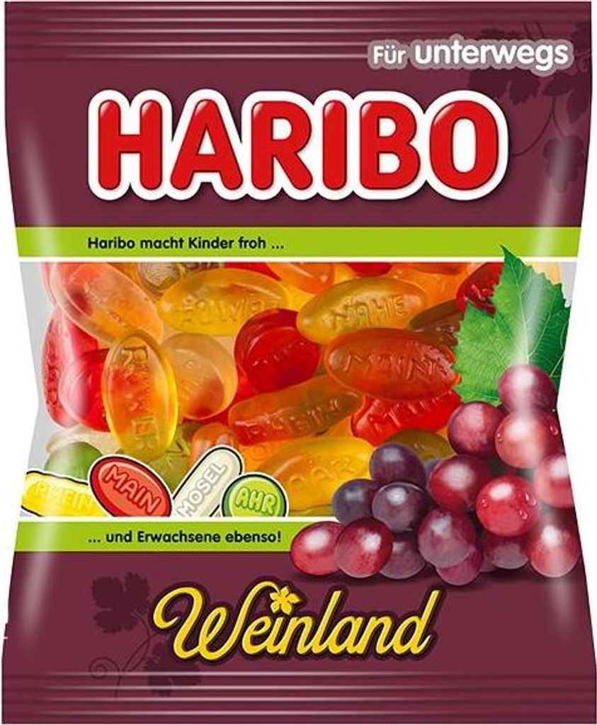 Haribo Weinland Weingummi Zdjęcie produktu 