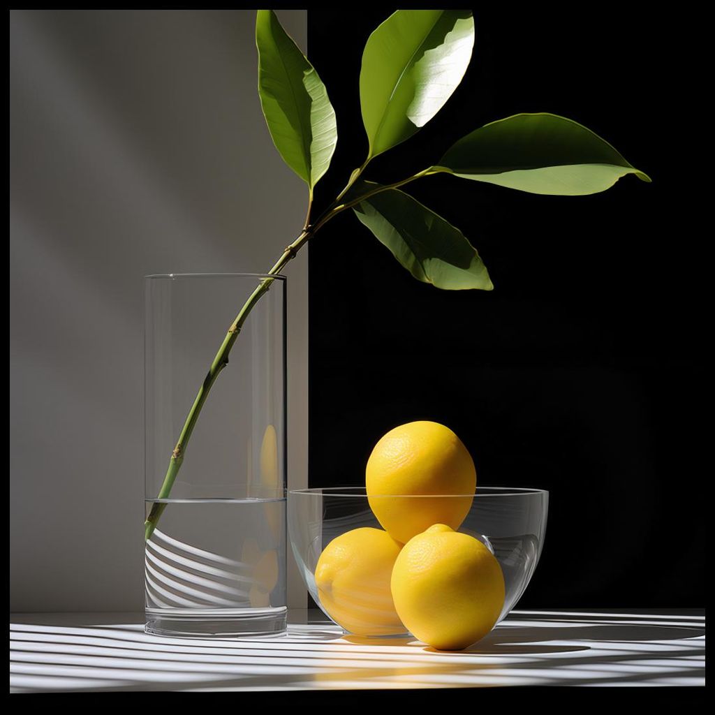 Plakat 70x70cm Zitrusarrangement