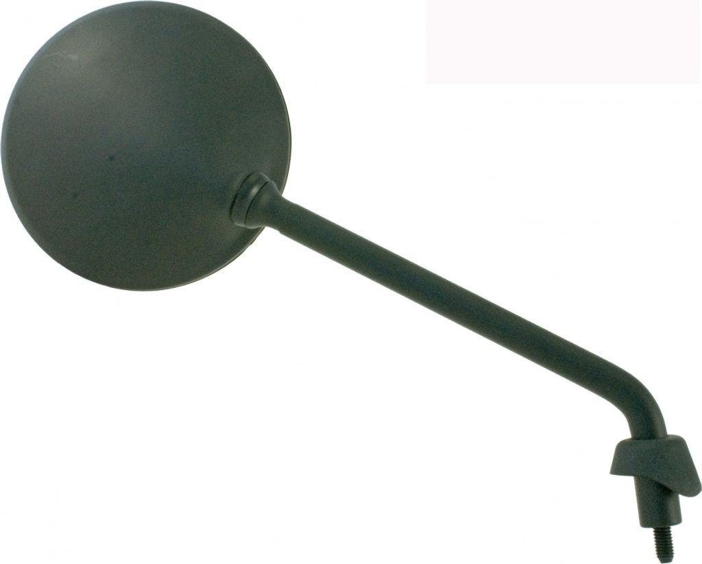 Spiegel rechts rund schwarz RMS für Vespa LX / LXV / S / GTS / GTS Super / GTV etc.