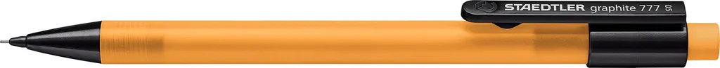 Porte-mine 0.5 mm STAEDTLER 777 à Zone de Grip Gommée Orange (x10)