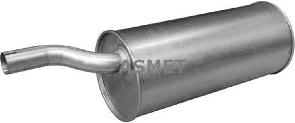 ASMET 16066 Endschalldämpfer OE 46785476 kompatibel mit Doblo