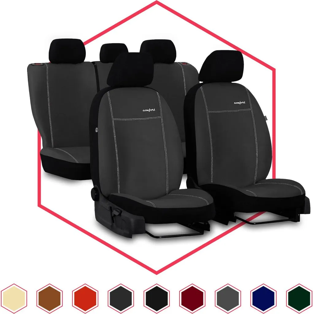 Sport Set Coprisedili Rover 45 Grigio: Upgrade Interni Auto Universale