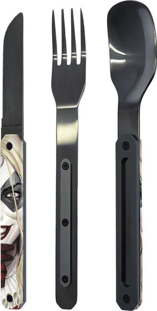 Akinod 12h34 Besteckset feststehend Harley Quinn