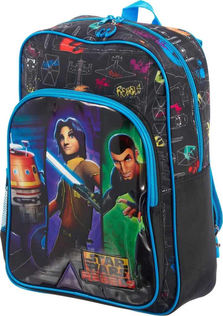 Zaino Scuola Star Wars Rebels 40 cm - Edizione Speciale Disney Multicolor