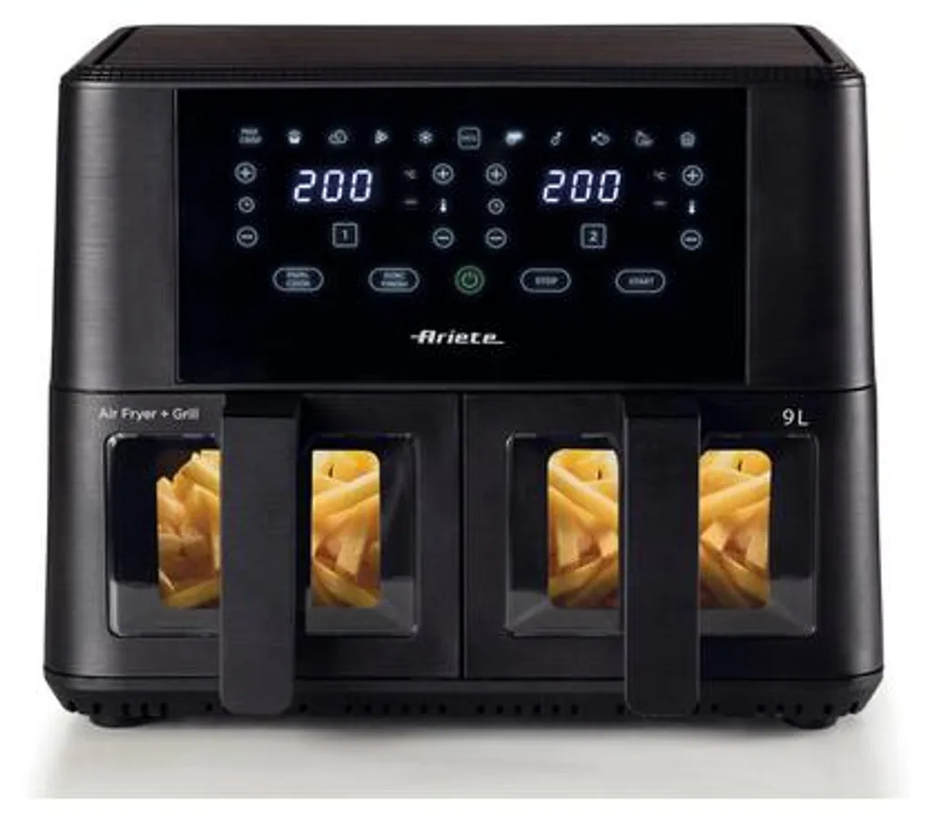 Friteuse sans huile Ariete Airy Fryer Dual 9L 4631 à double panier