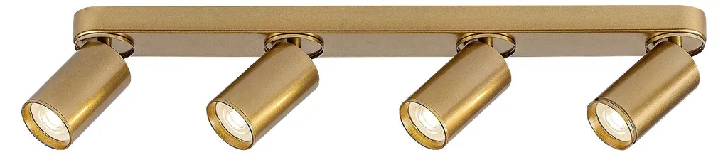 Rabalux 73078 Mirina Spot Plafonnier 4 Lampes GU10 Aluminium Doré