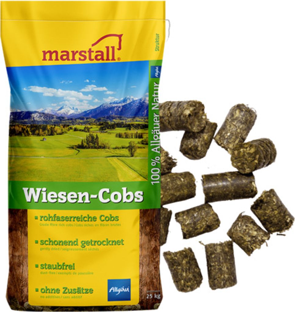 Marstall Wiesen Cobs Futter für Pferde 20kg