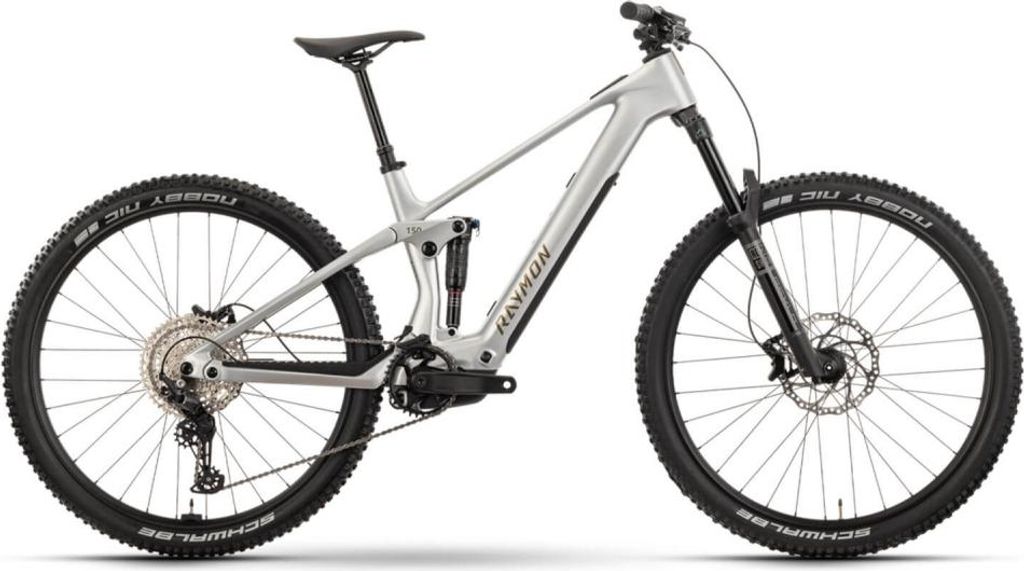 RAYMON 710497324229 Raymon Airok Fully E-Mountainbike Silber Stealth Taupe