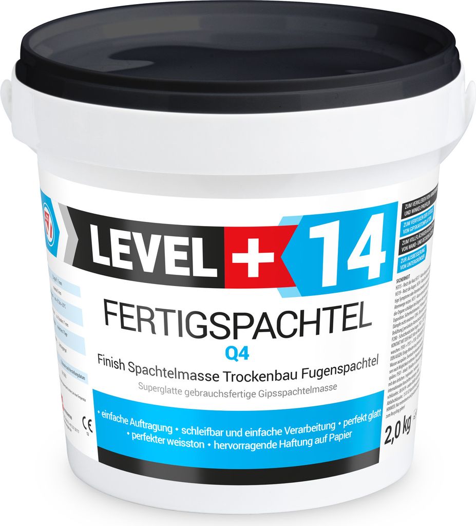 Spachtelmasse Fertigspachtel 2Kg Glättspachtel Gipsspachtel Produktbild 