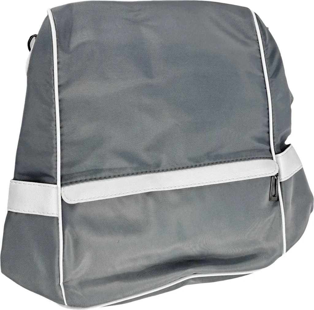 INF Zaino spazioso e impermeabile con antifurto Grigio chiaro