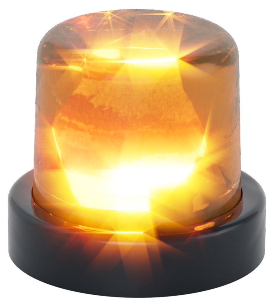 Viessmann 3570 - H0 Rundumleuchte mit gelber LED - Neu