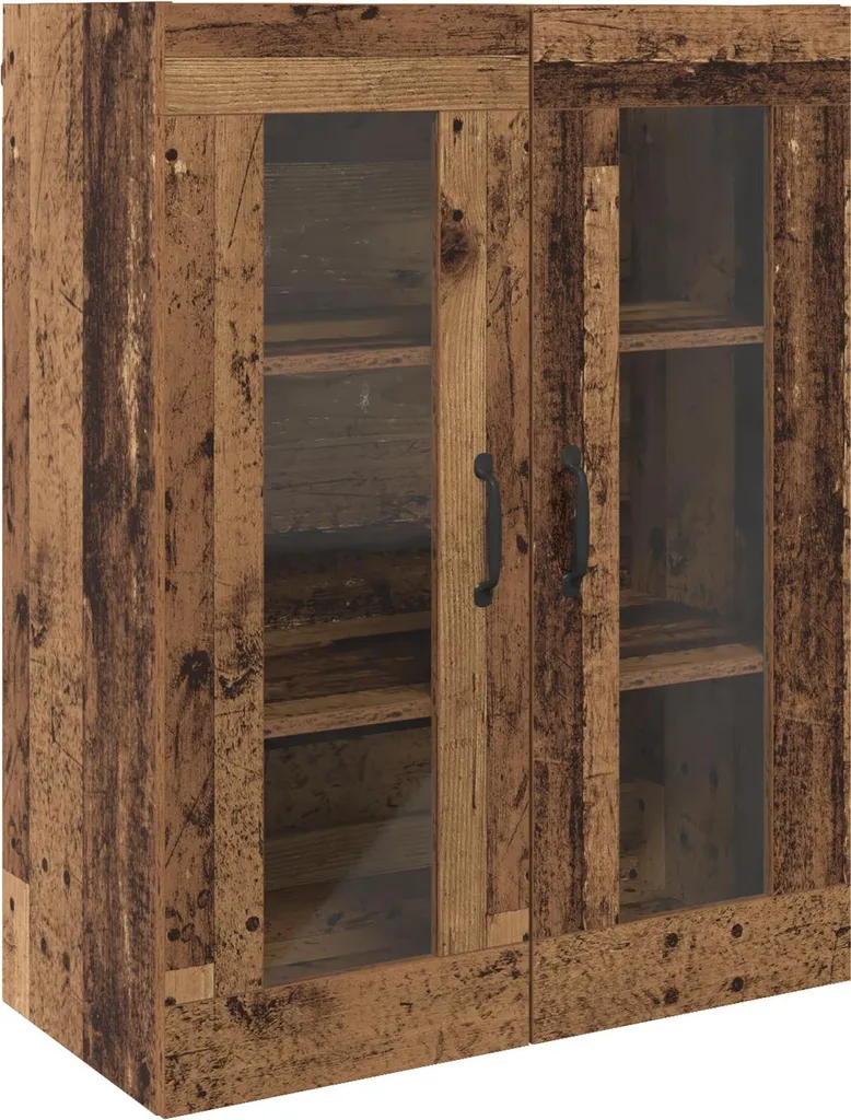 Armoire de rangement murale vidaXL en bois recyclé 69,5x34x90 cm