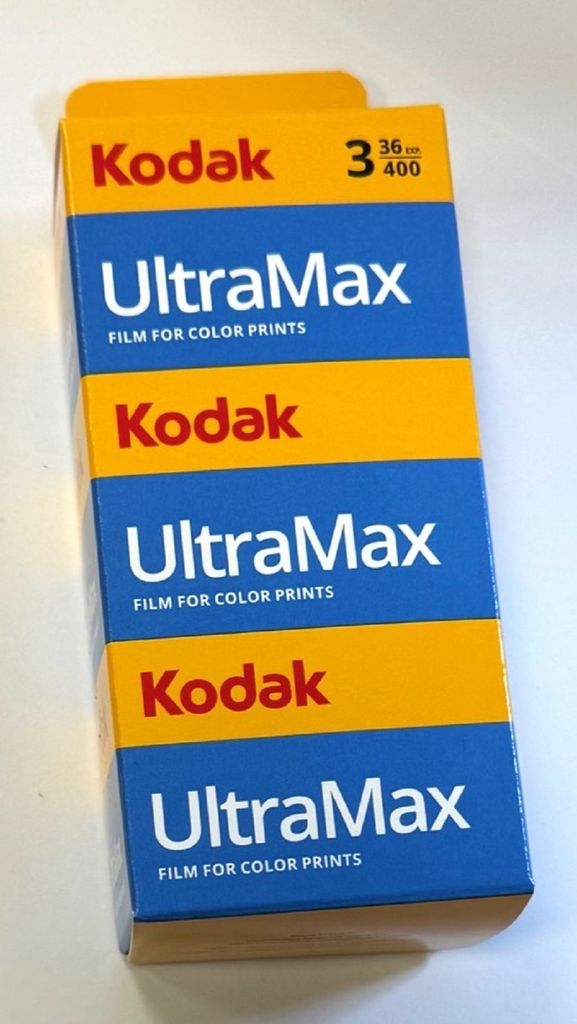 Kodak Ultra MAX 400 135/36 3-pack malý film Obrázek produktu 3