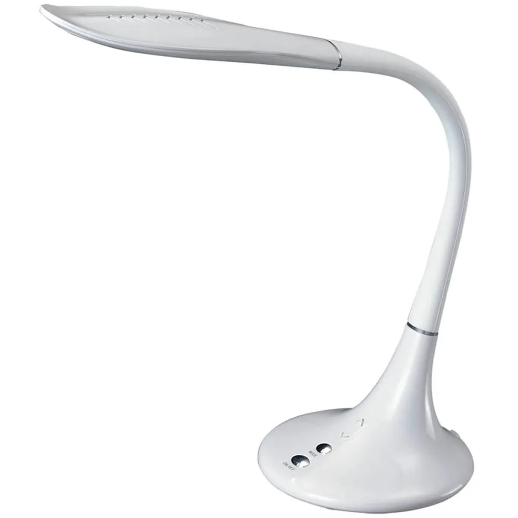 Éclairage d'appoint LED en métal chromé pour lecture et table de nuit - 6
