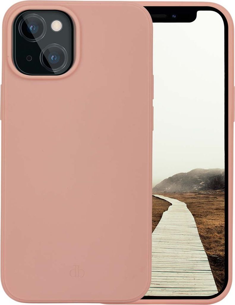 Apple iPhone 13 Mini Hülle - Silikon - dbramante1928 Backcover - Rosa