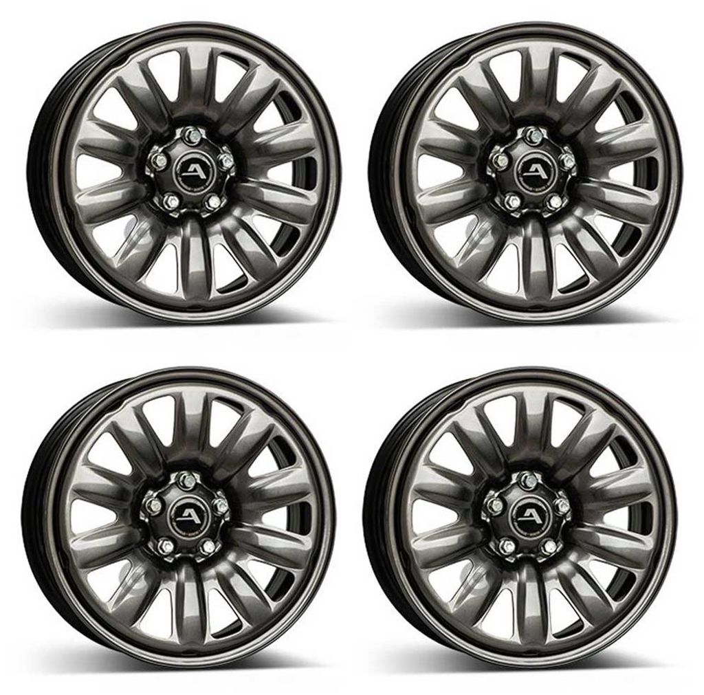 4 Stahlfelgen Alcar 130310A 6.0Jx16 ET35 5x100 für Skoda Kamiq Scala
