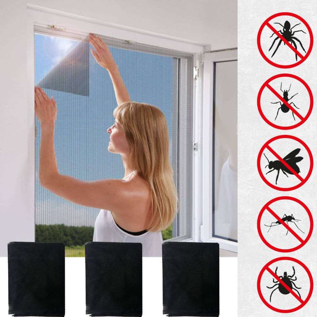 Anti-Mücken-Fliegen-Insekten-Fensternetz Fenstergitter Türnetz