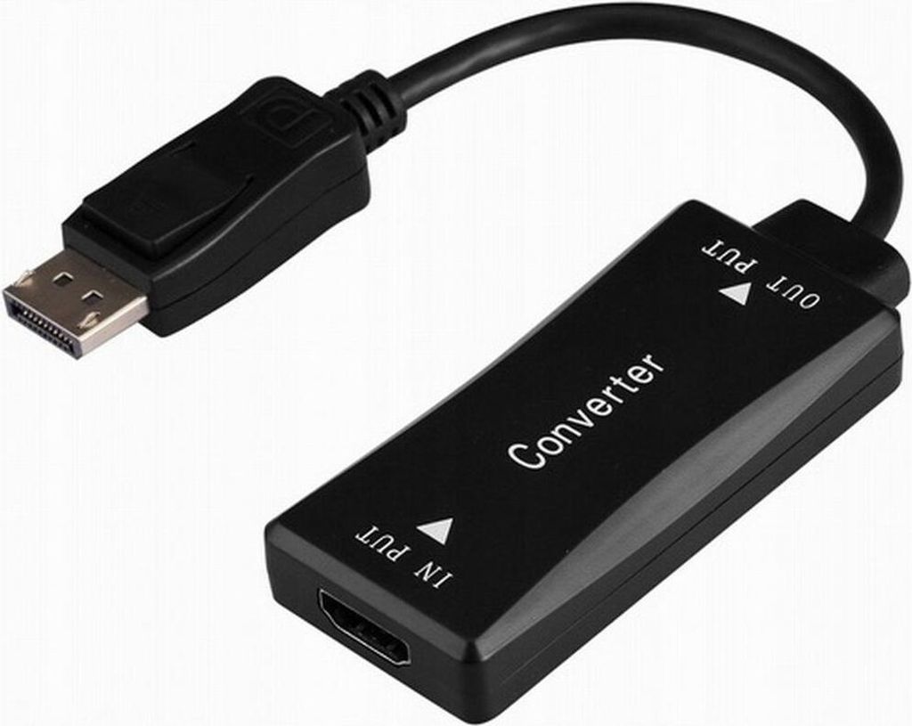 gembird HDMI to DisplayPort-Adapterkabel 0,15 m schwarz