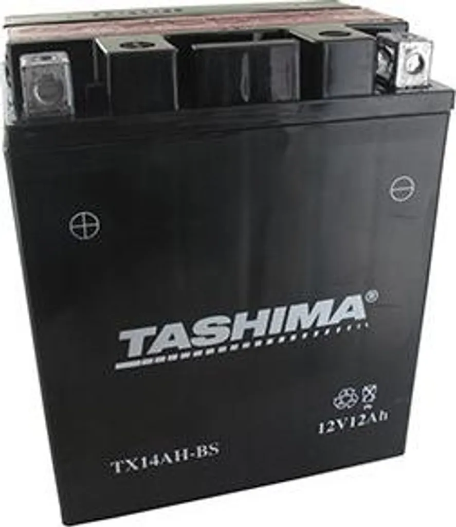 Batterie moto 12V 12Ah pour démarrage motoneige et quad +gauche
