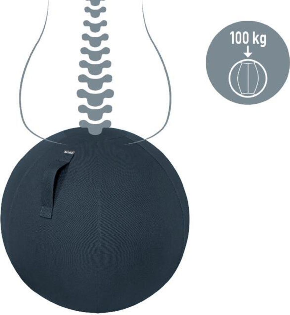 Leitz Ergo Cosy Grey Indoor Round Obrázek produktu 5