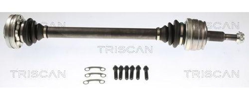 TRISCAN 8540 297001 Antriebswelle Hinten Links für VW Transporter V Bus (7HB, 7HJ, 7EB, 7EJ, 7EF, 7EG, 7HF, 7EC) Multivan V Transporter V Kastenwagen